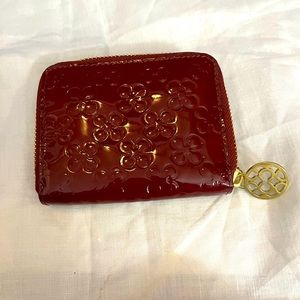 Maroon Coach Wallet